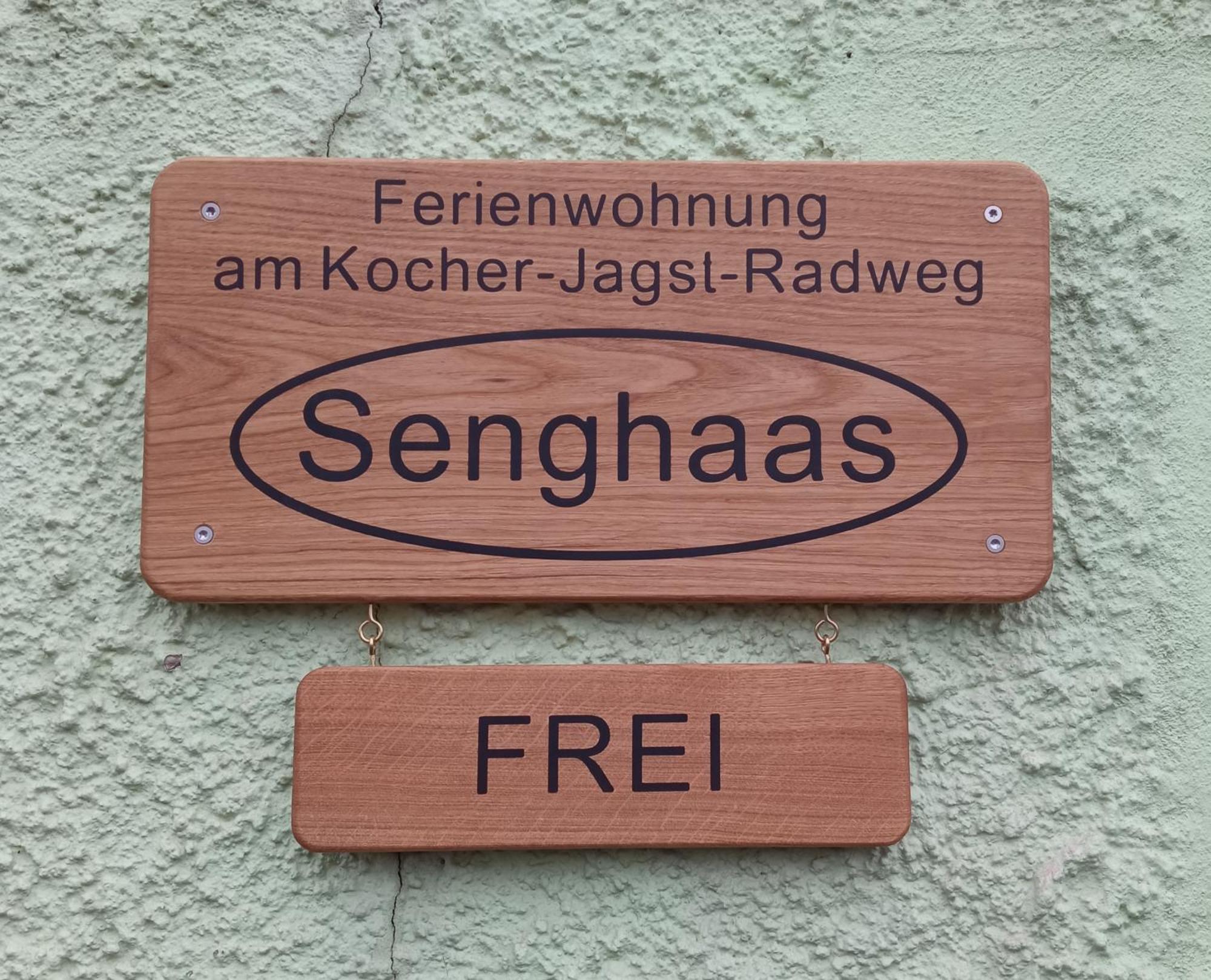 Ferienwohnung Am Kocher-Jagst Radweg Neuenstadt am Kocher Kültér fotó